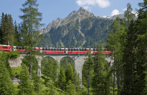 Onbegrensd Fietsen naar Rome - Glacier Express |Fitál Vakanties 